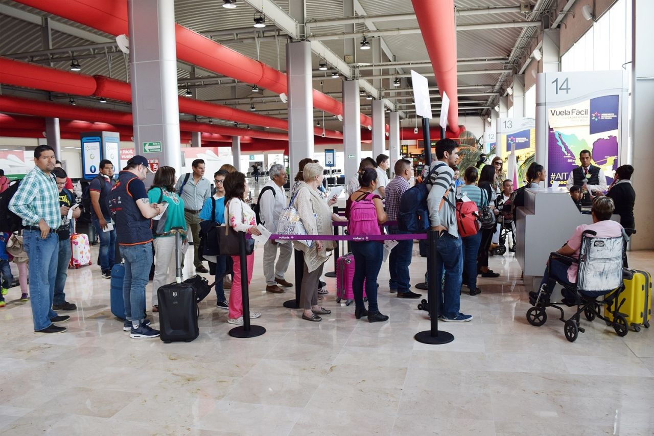  
Incrementa 8.2% afluencia de pasajeros del  AIT en Semana Santa 