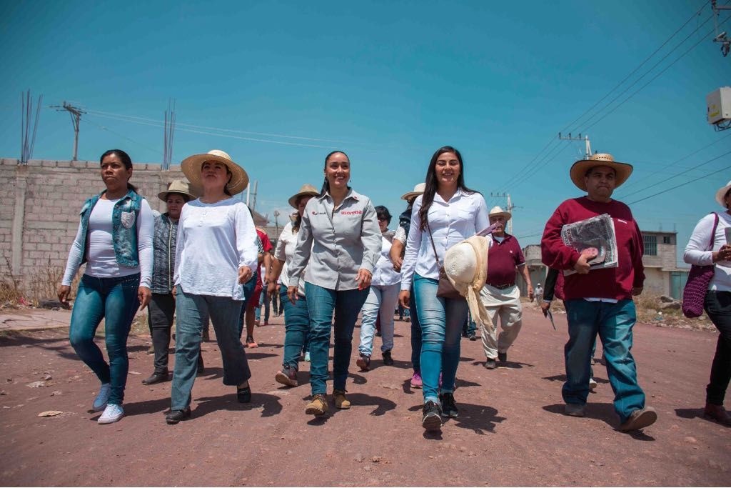 Karla Almazán arranca campaña en comunidades olvidadas por gobierno de Tezoyuca