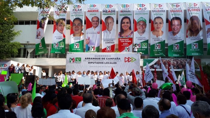 Arrancan campaña en Guerrero más de 500 candidatos a diputados