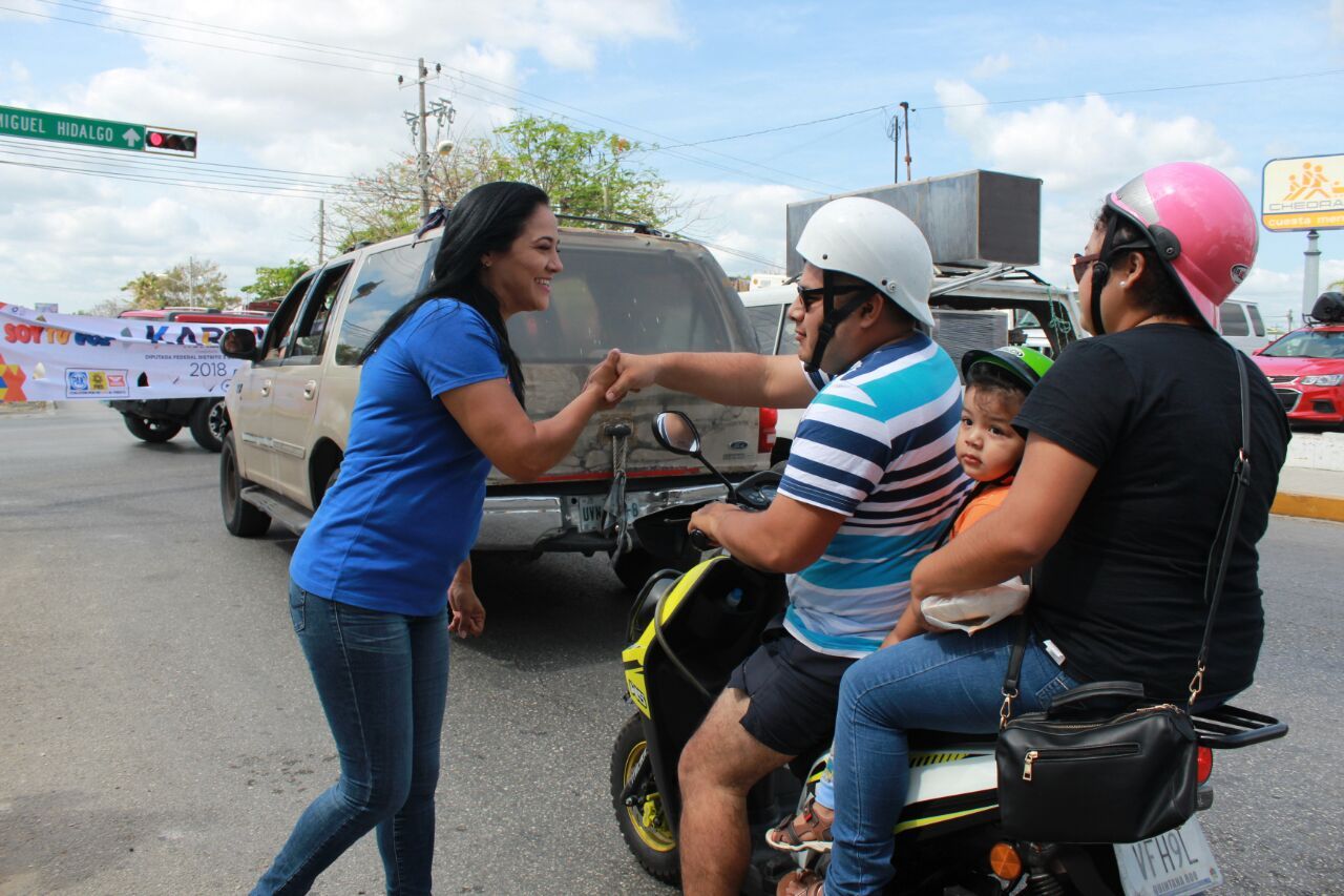 Se privilegiará el combate a la inseguridad en Quintana Roo, afirma Karla Romero