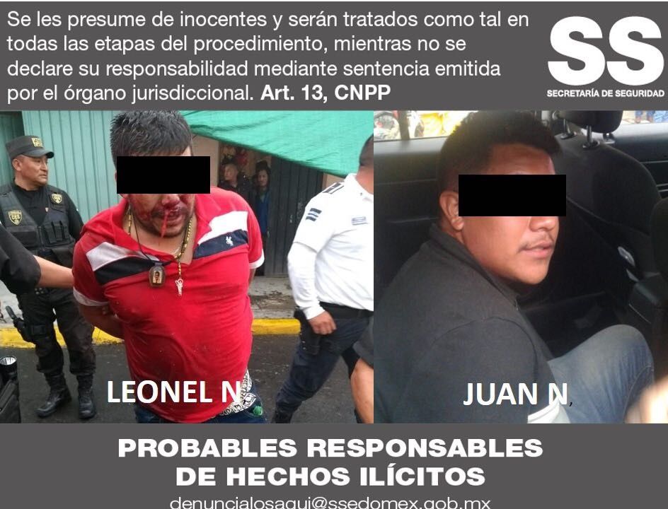 Luego de balacera detienen a presunto sicario en Zinacantepec