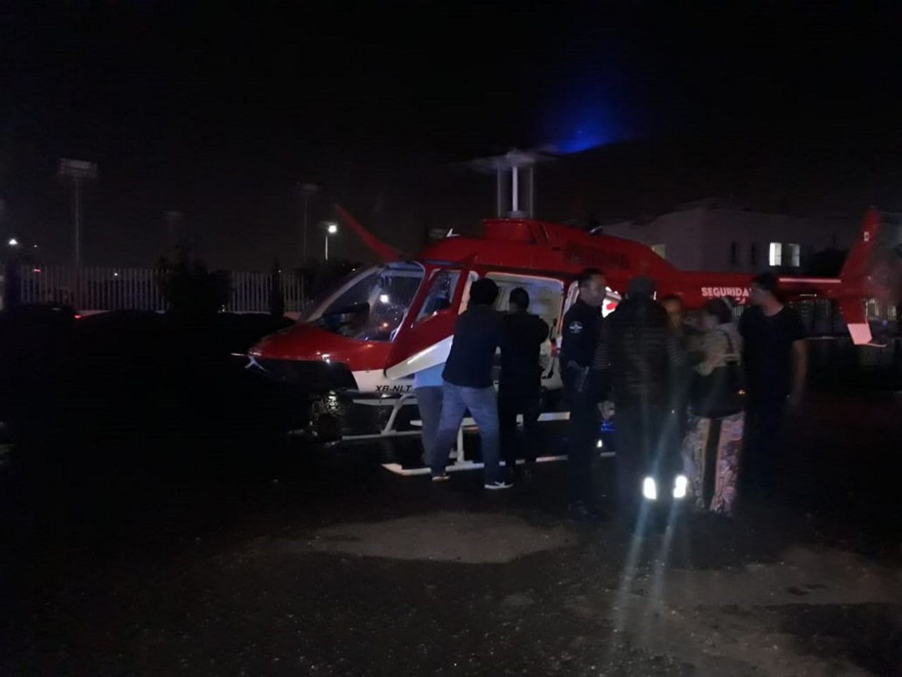Helicóptero ’Guerrero’ traslada de emergencia a mujer en labor de parto