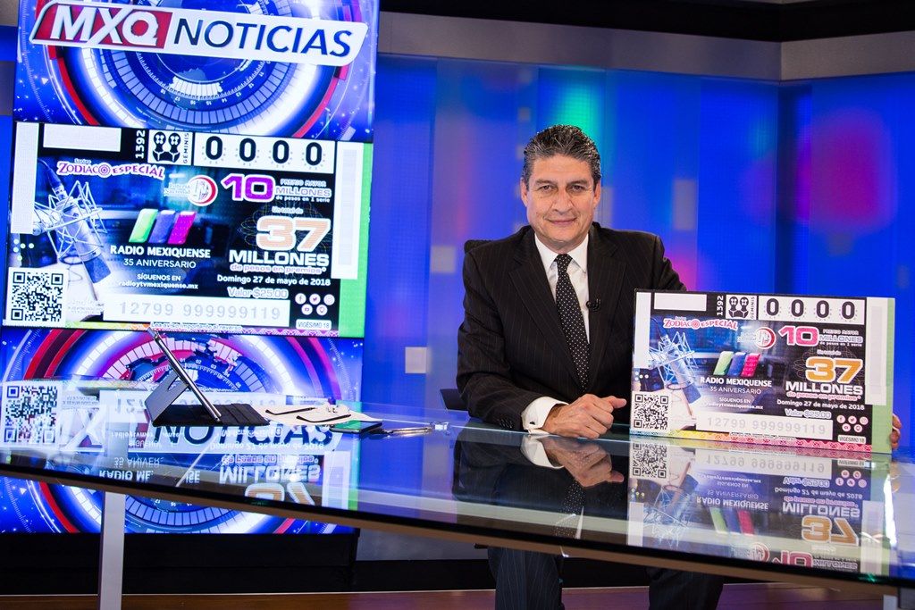 La lotería nacional emite billete conmemorativo para festejar 35 años de la radio mexiquense