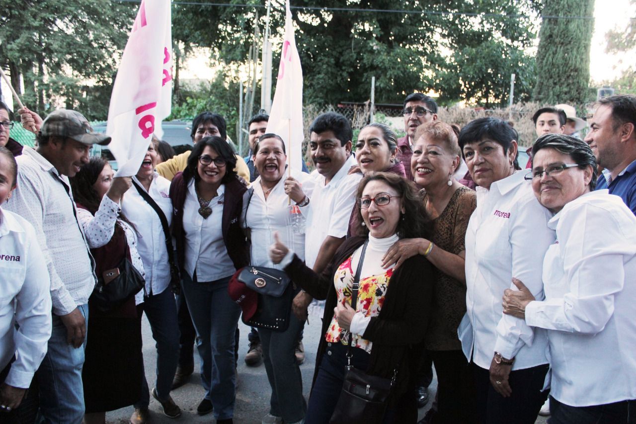 ’Votar por Morena es contribuir a mejor calidad de vida en Texcoco’, Sandra Luz Falcón 