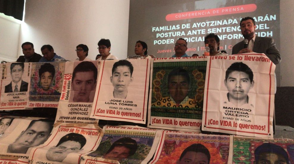 Ayotzinapa: exigen al Presidente de la República muestra de voluntad política ante nueva Comisión Investigadora