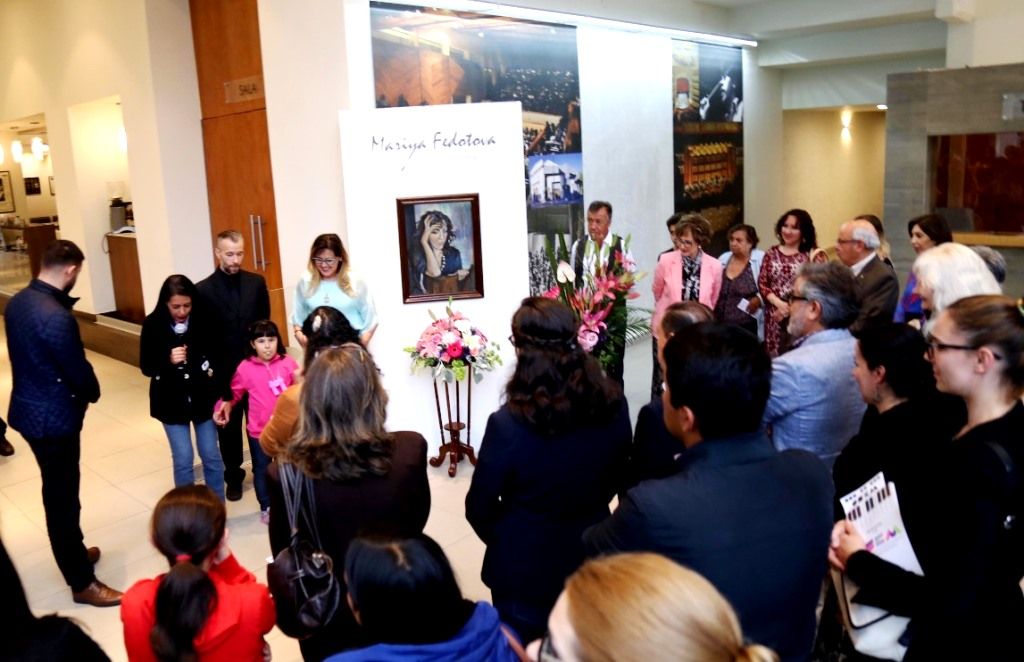 Inauguran exposición ’Homenaje póstumo’ en honor a Mariya Fedotova