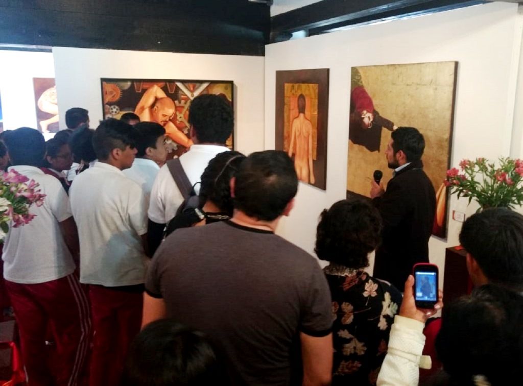 Exhibe Centro Regional de Cultura ’Manualidades en la pintura’ en Valle de Bravo