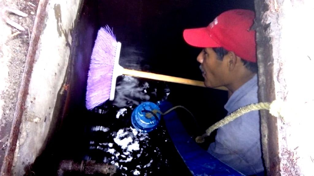 Las labores de desinfección de cisternas concluyen en el municipio de La Paz
