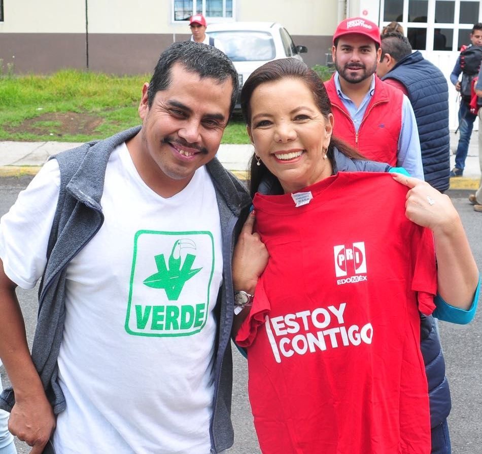 Militantes de Morena y PVEM se unen a Carolina Monroy
