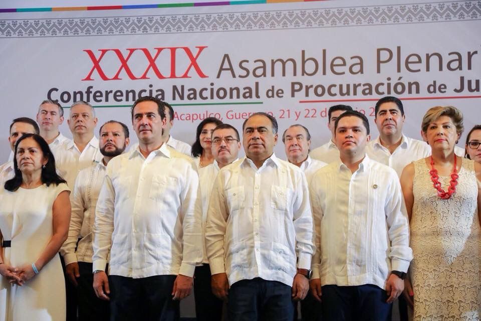 Inaugura Astudillo Flores los trabajos de la XXXIX Conferencia Nacional de Procuración de Justicia (CNPJ) en Acapulco 