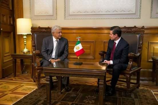TLCAN, seguridad, presupuesto y otros temas hablaron AMLO y Enrique Peña Nieto