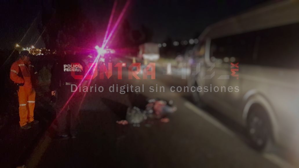Fallece motociclista en la Peñon- Texcoco 