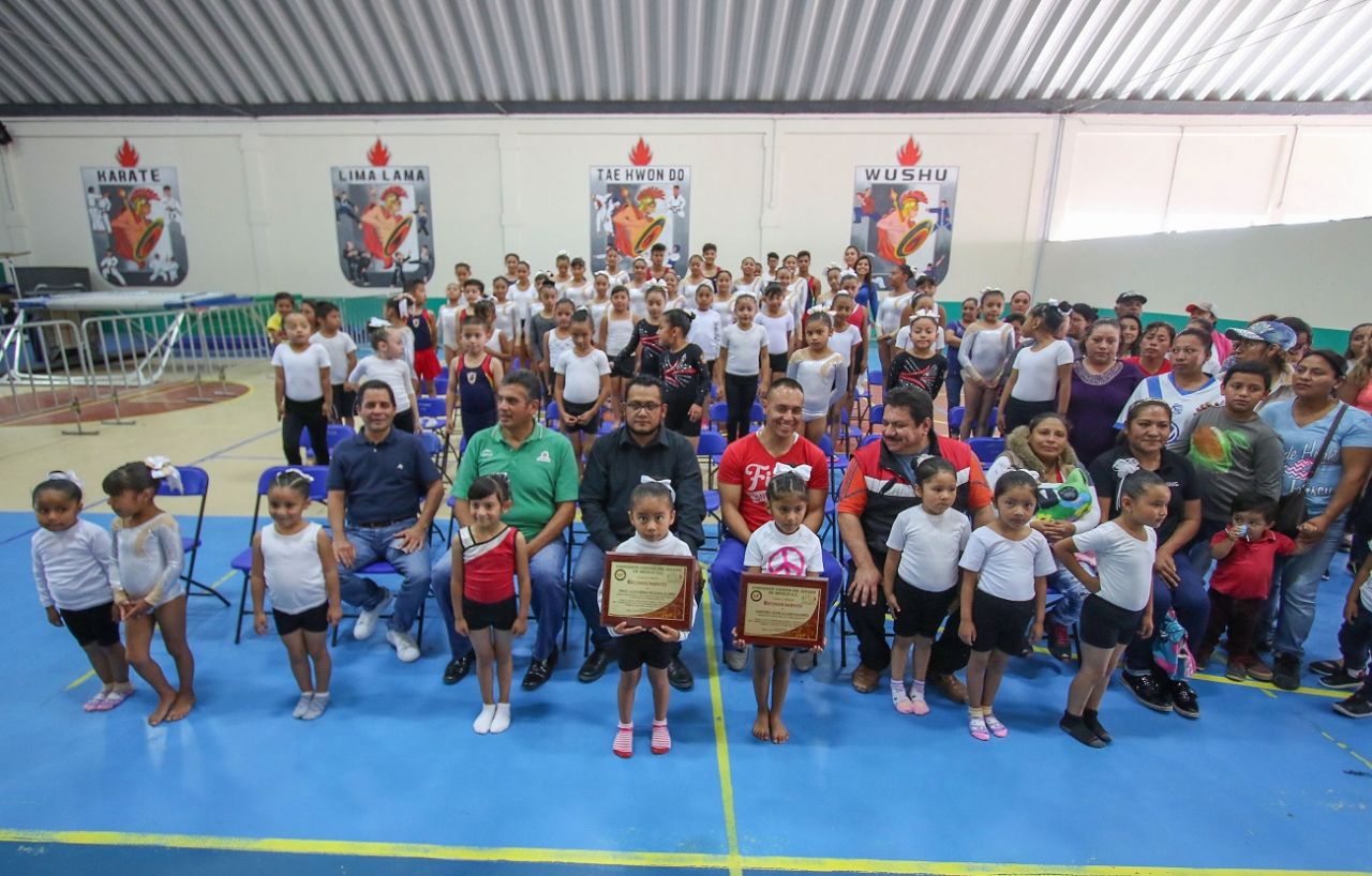 Asociación de Gimnasia del Estado de México reconoce a Chimalhuacán por su promoción deportiva