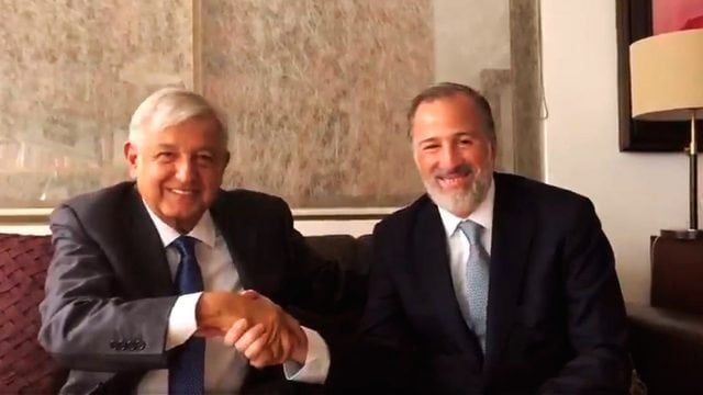 López Obrador y Meade hacen las paces