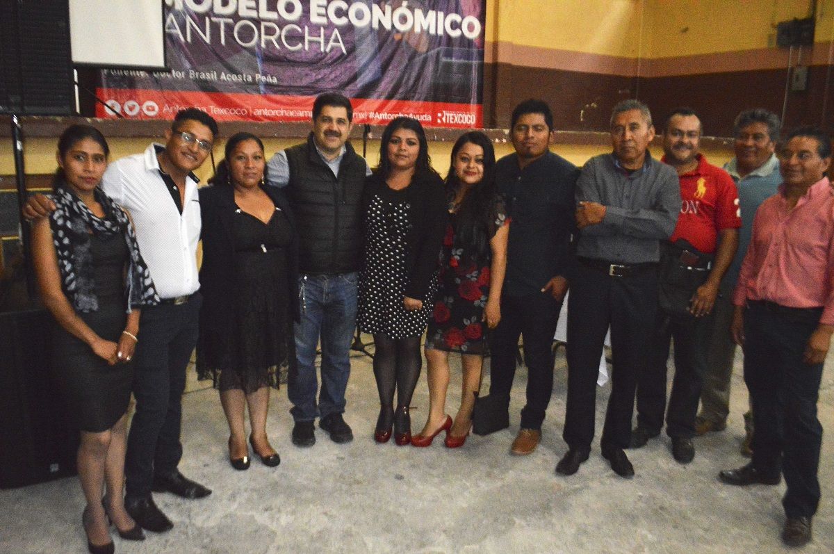 Habitantes de Chinconcuac reconocen el modelo económico que propone Antorcha