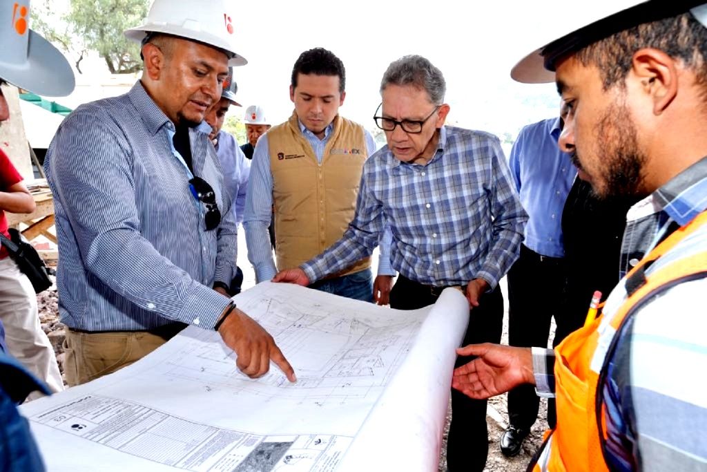 Supervisan UAEMEX y SOP construcción de Unidad Académica profesional de Tlalnepantla