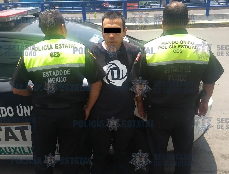 
Capturan a presunto extorsionador en Naucalpan 
