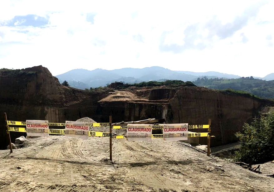Clausura PROPAEM dos minas en los municipios de Xonacatlán y Calimaya
