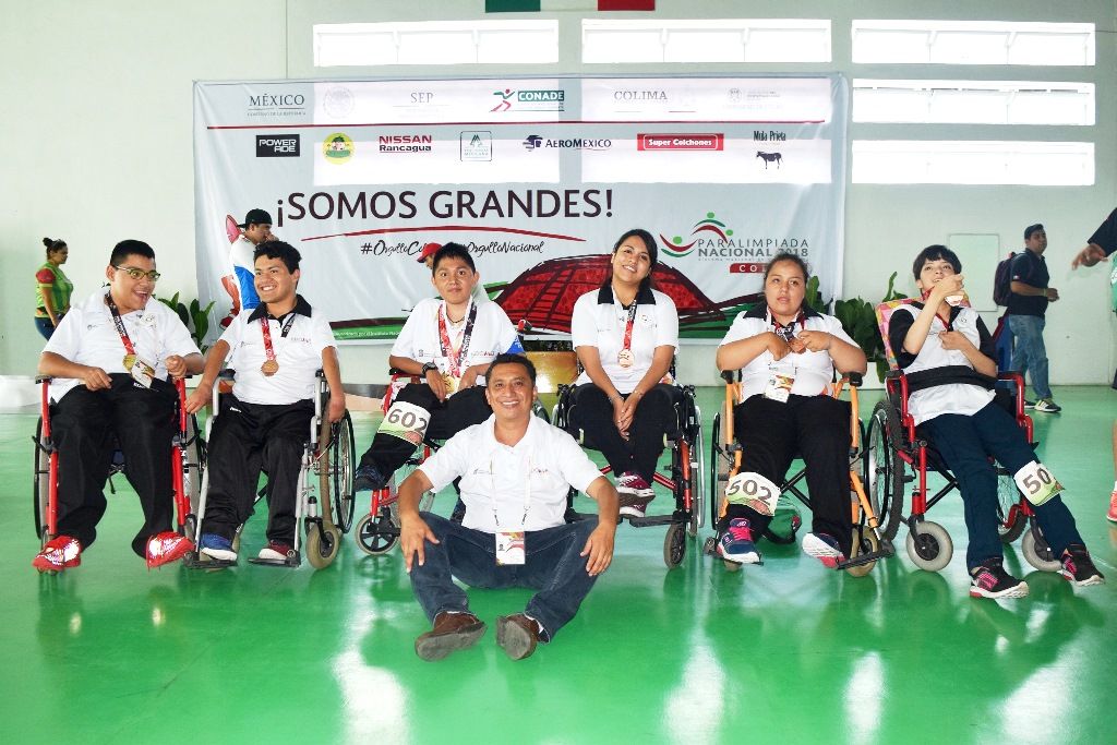Consolidan atletas con parálisis cerebral participación del Edoméx en paralimpiada nacional colima 2018