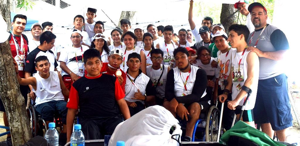 Conquistan mexiquenses medallero en atletismo durante paralimpiada nacional "Colima 2018"