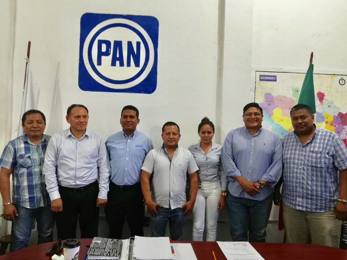 Instala PAN en Guerrero Comisión Organizadora para cambio de dirigencia 