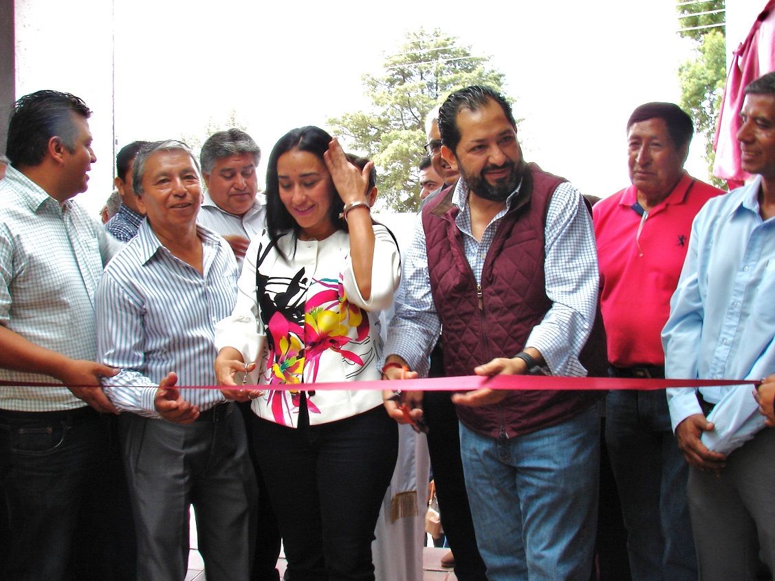Inauguran en Texcoco nuevo edificio administrativo de La Purificación Tepetitla 