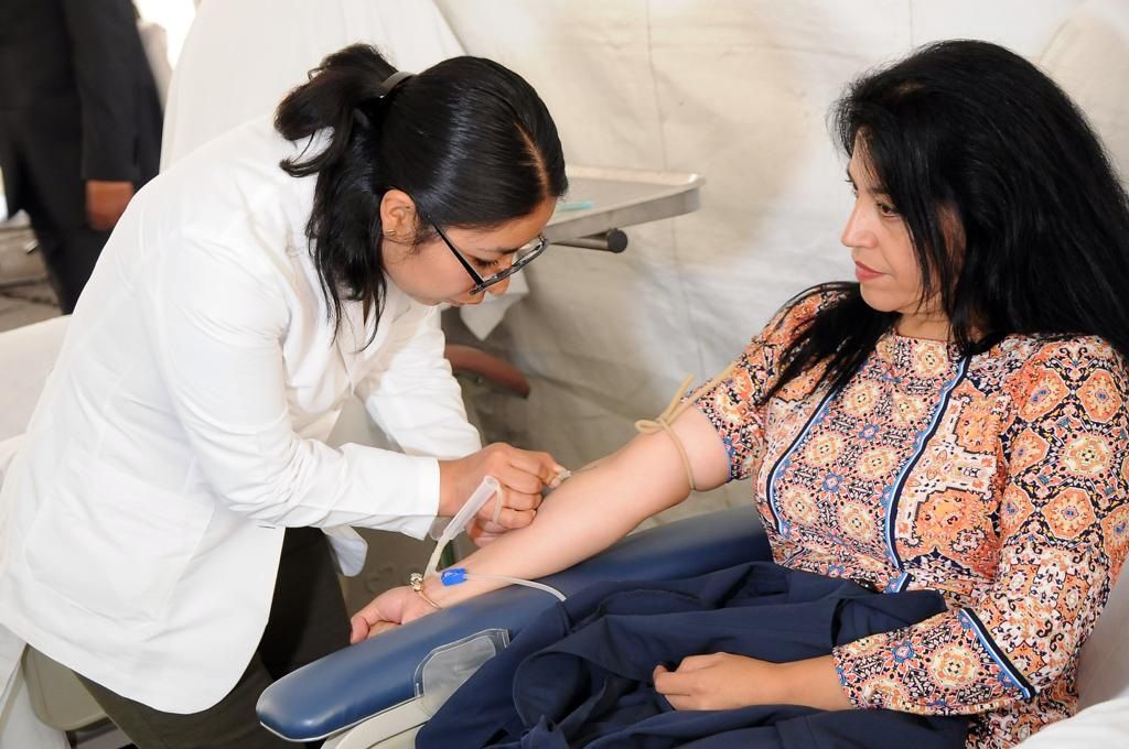 Aumenta donación altruista de sangre en el Edoméx 