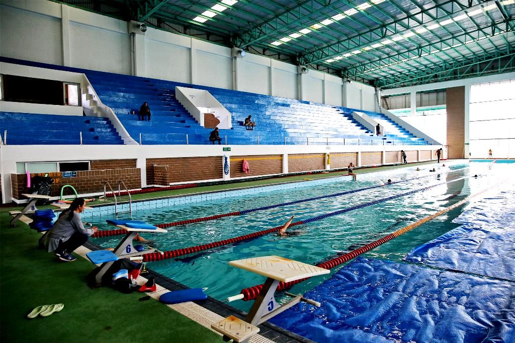 Reinicia actividades alberca olímpica de Zinacantepec