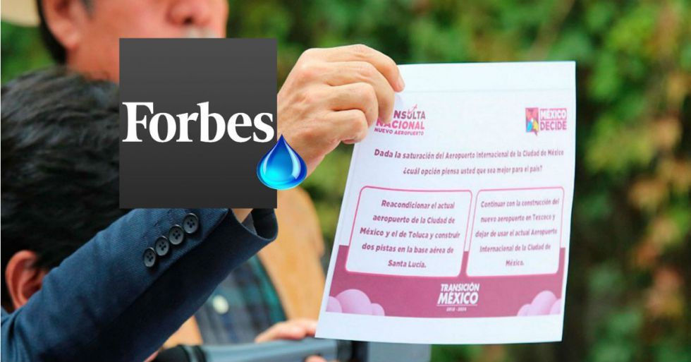 Revés a NAIM en Texcoco impidió a 3 mexicanos ingresar a lista Forbes