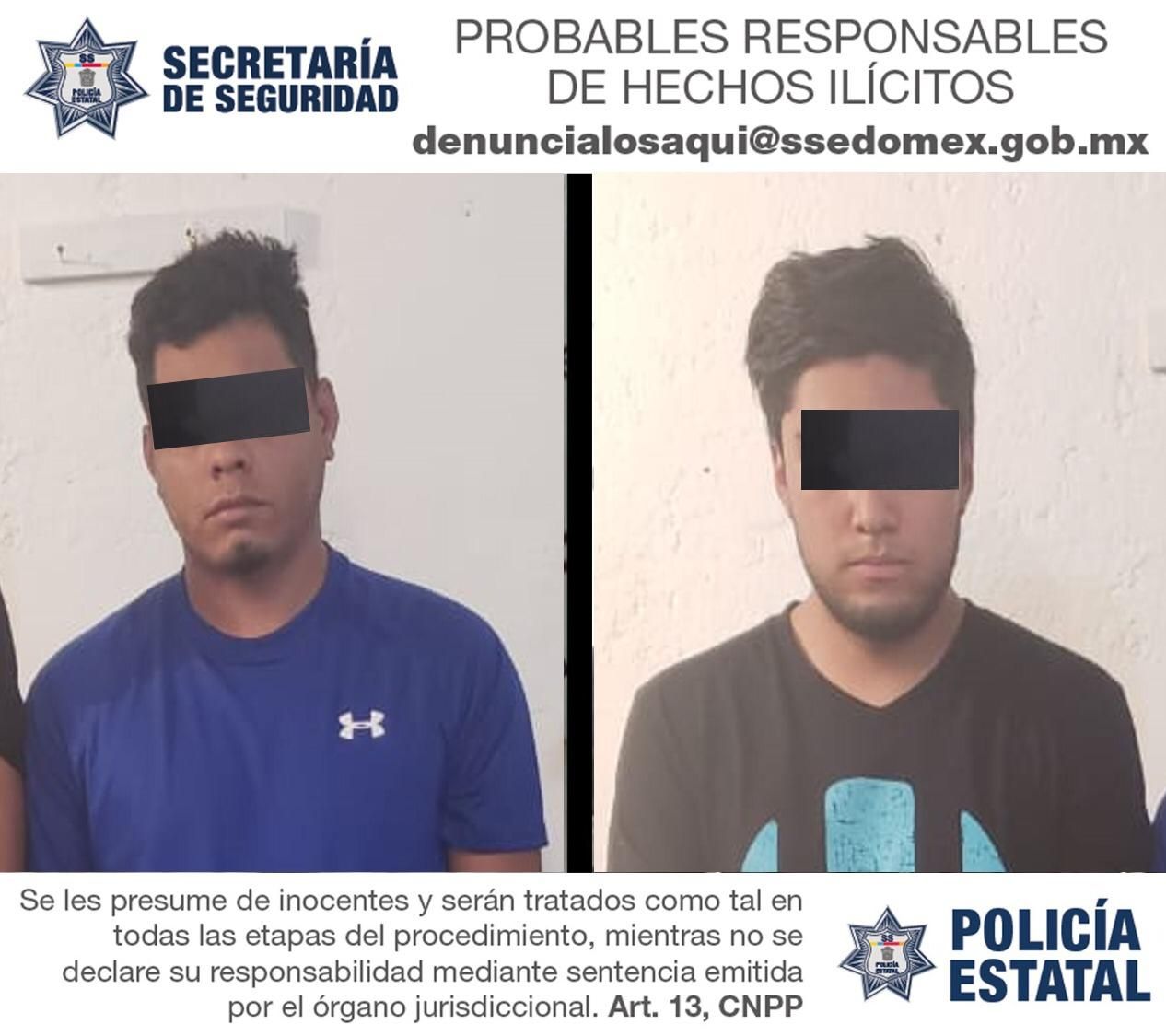 Con rifles de alto poder caen dos presuntos integrantes del CJNG en Ecatepec