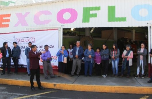 Ayuntamiento de Texcoco entrega obra
de remodelación de mercado de las flores 