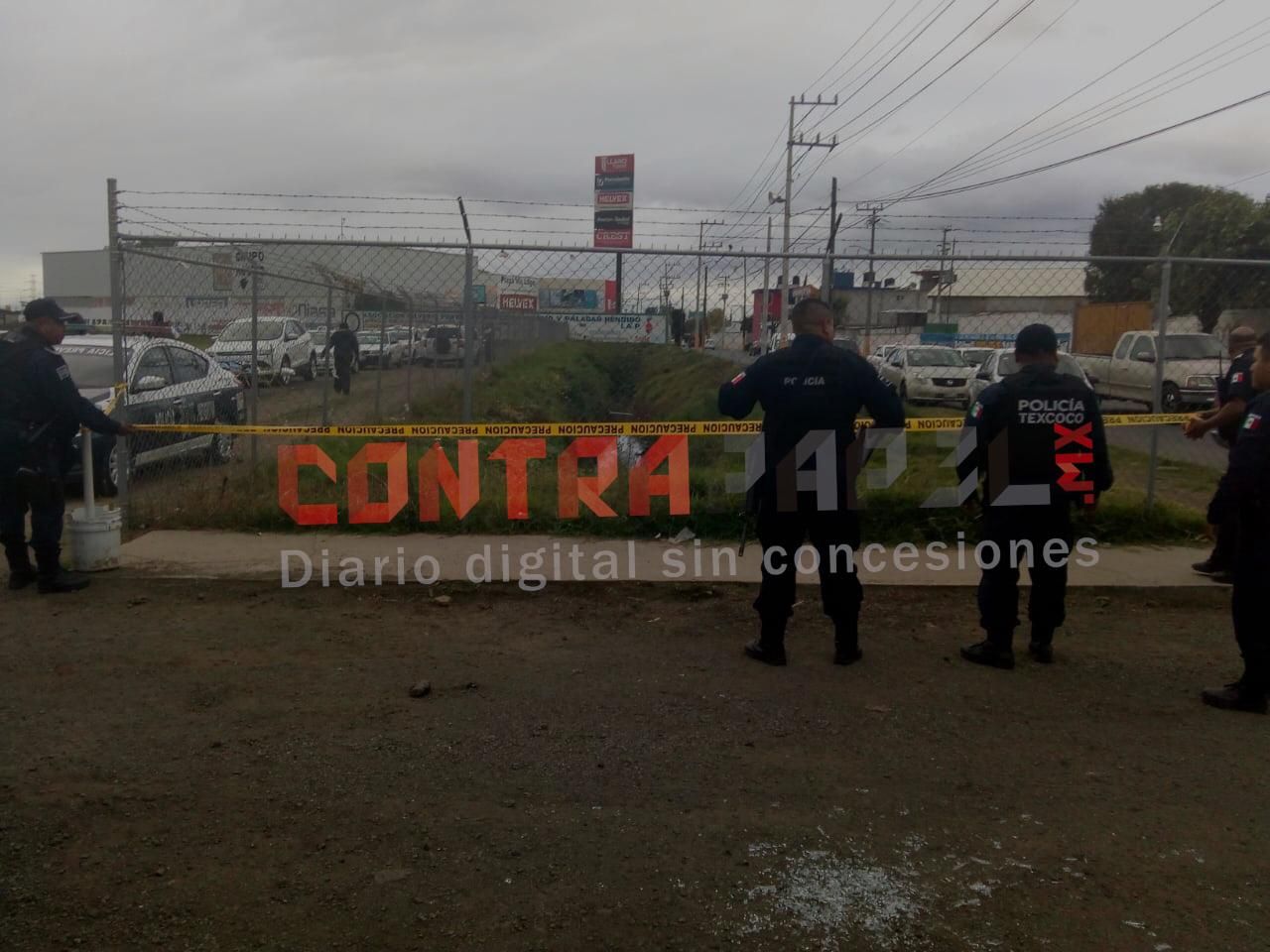 Denuncian abuso de autoridad de policía estatal contra comerciantes en Texcoco