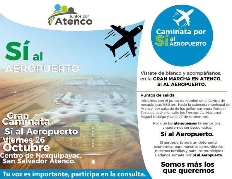 Aeropuerto de Texcoco continuará en construcción: Espriu.
