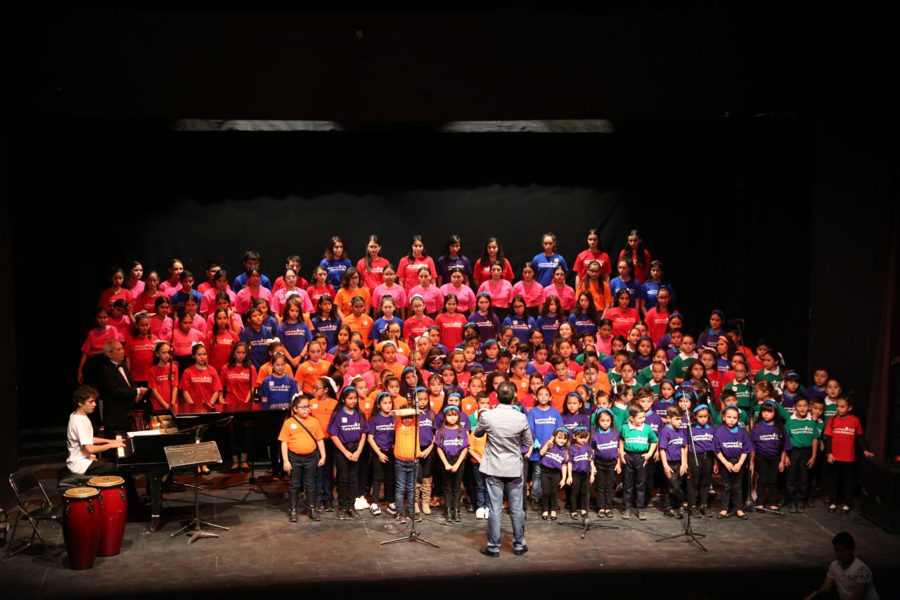 Se unen casi 200 voces en el Encuentro de Coros Infantiles