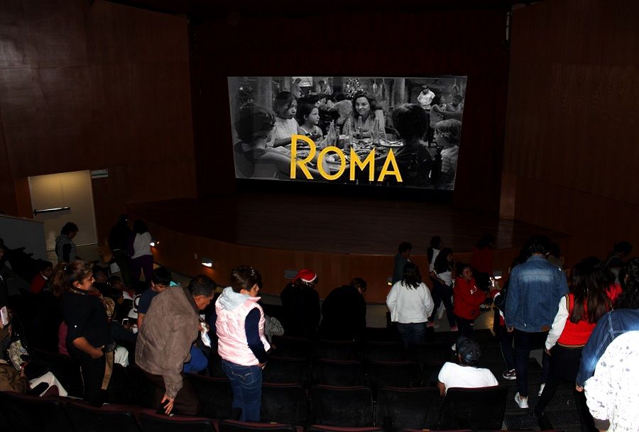 Biblioteca Amoxtlatiloyan, sede de exhibición de la película Roma