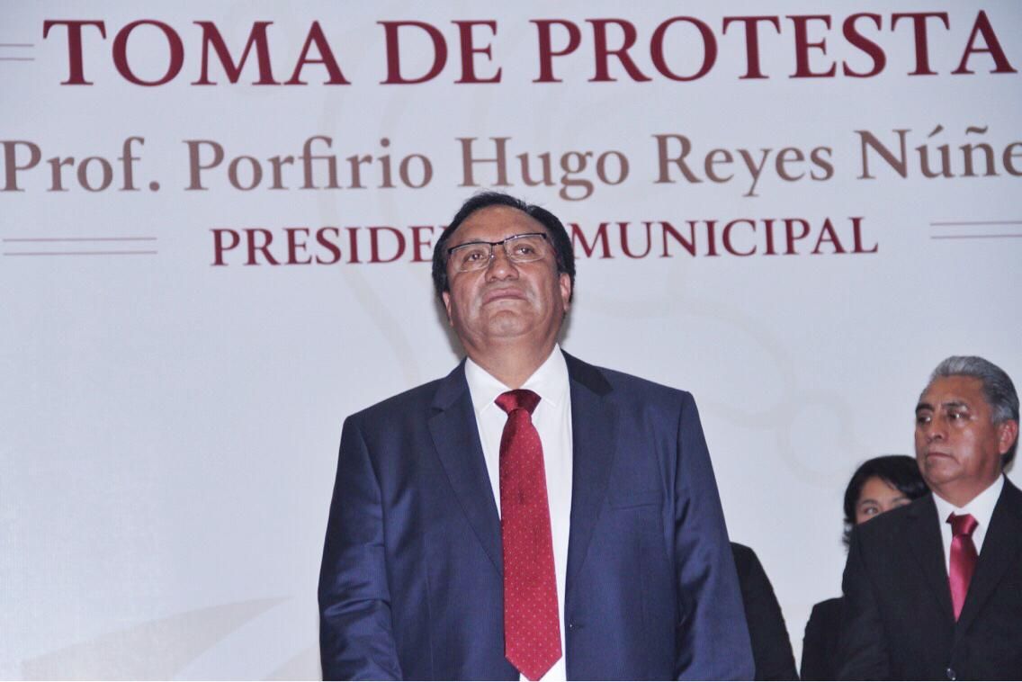 Promete Hugo Reyes terminar con corrupción en Atenco