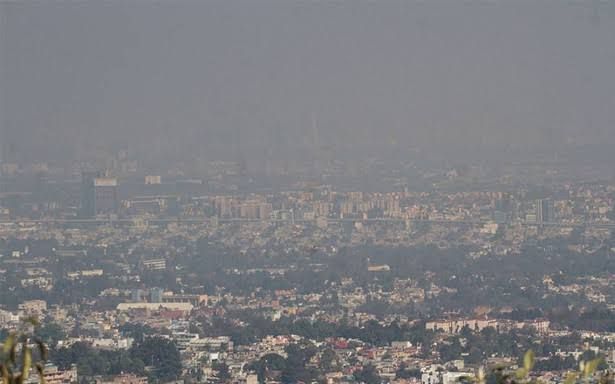 Continúa Valle de México con mala calidad del aire 