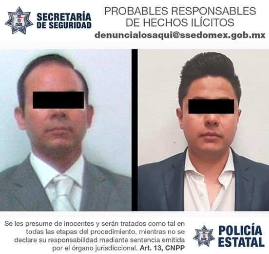 Detienen a dos ex servidores públicos relacionados con el robo de despensas en Ecatepec