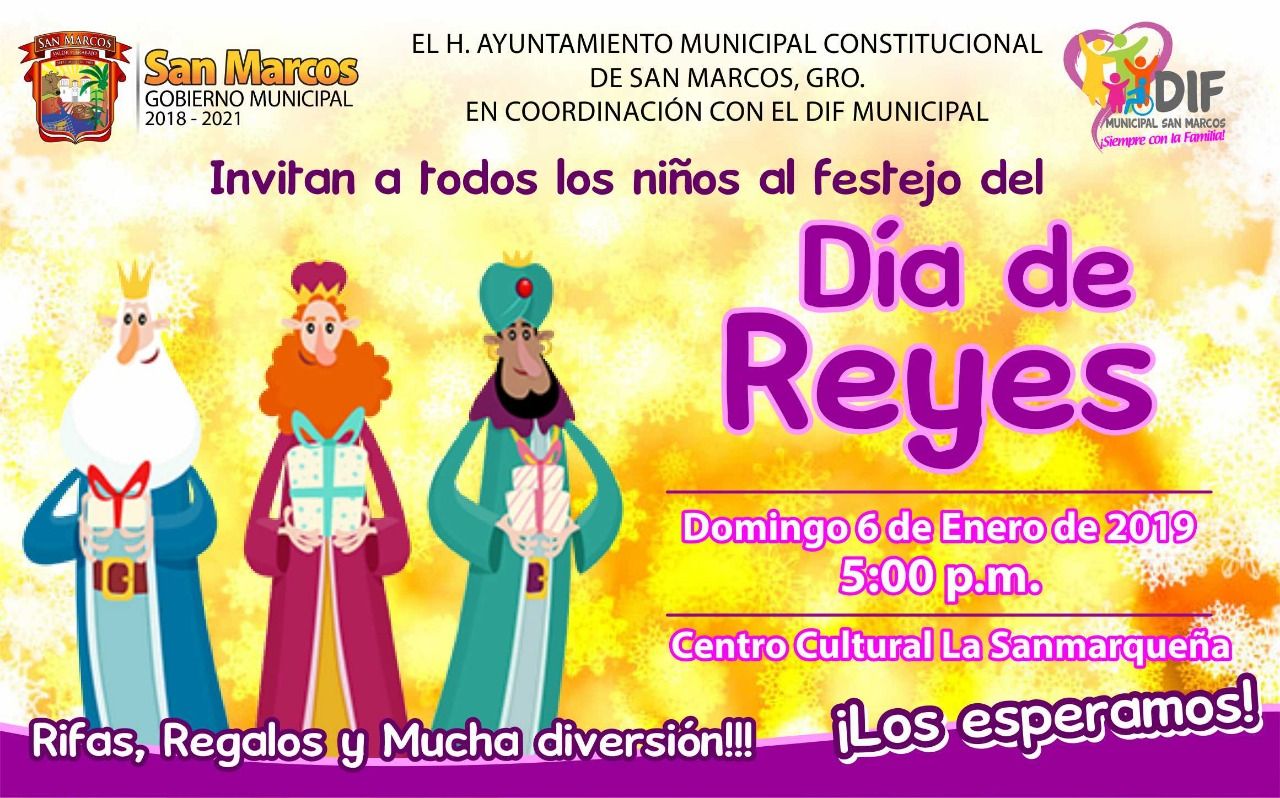 Festejará Tomás Hernández a niños de San Marcos este Día de Reyes 