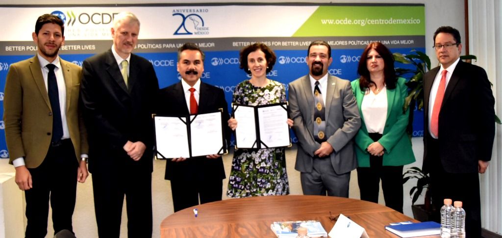 Firman Edoméx y OCDE acuerdos para realizar estudios en materia de compras públicas y de integridad