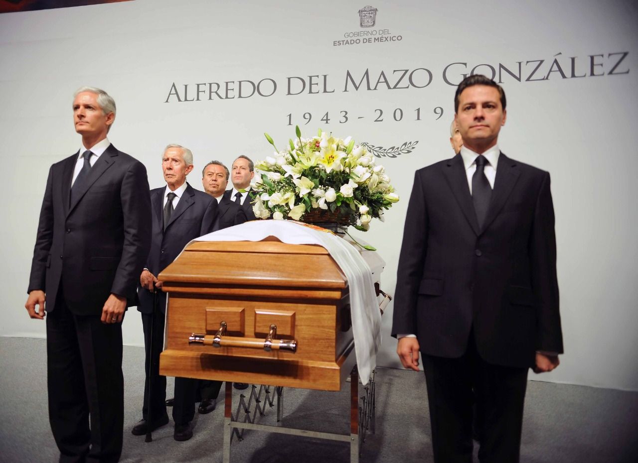 El último adiós de Alfredo de Mazo González 