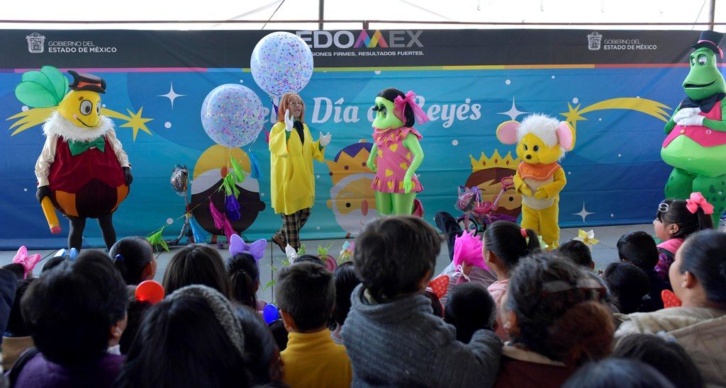 Realiza GEM celebración de día de reyes para la niñez mexiquense