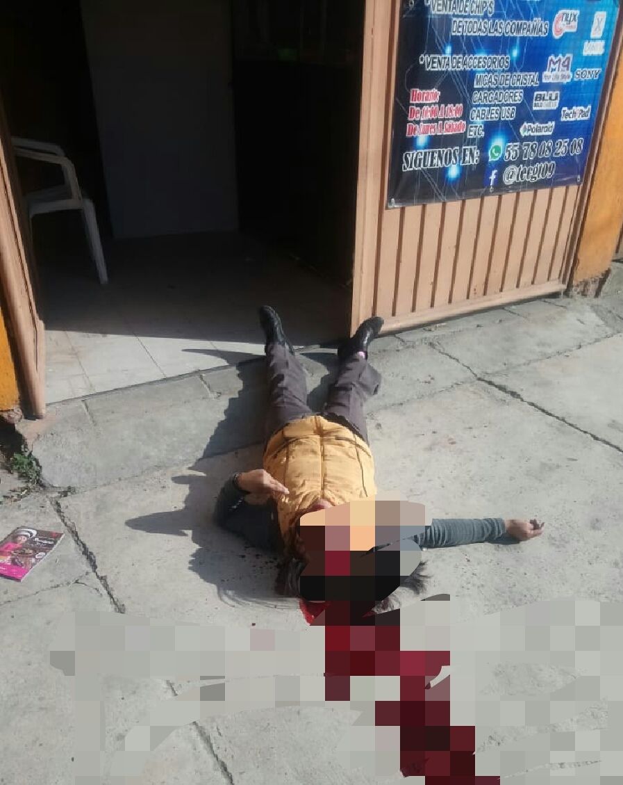 En Ozumba, matan a balazos a una mujer en calles del centro histórico