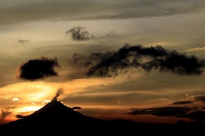 Popocatépetl emite 123 exhalaciones