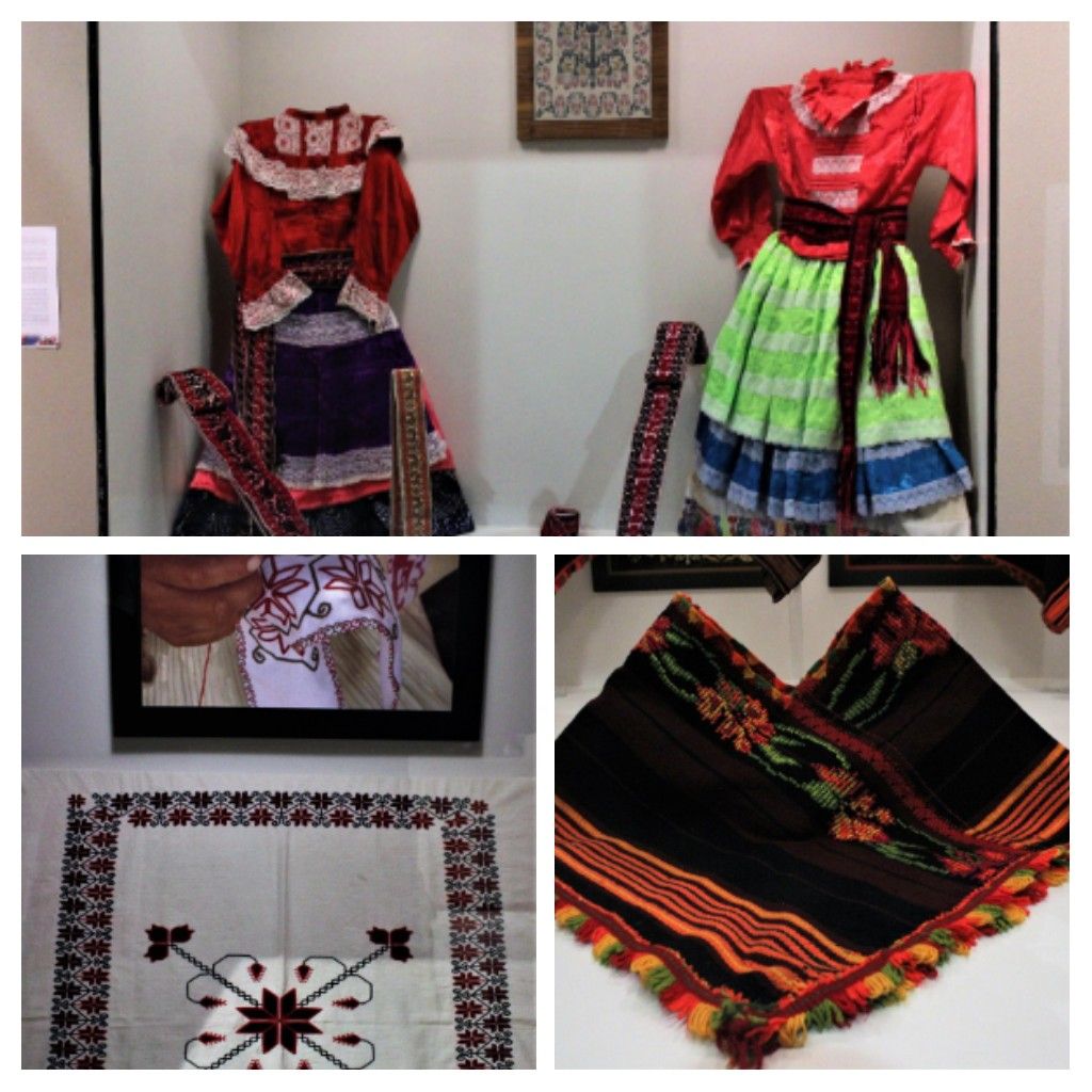 Vigente la exposición "Lenguaje de la indumentaria femenina arte textil Mazahua".