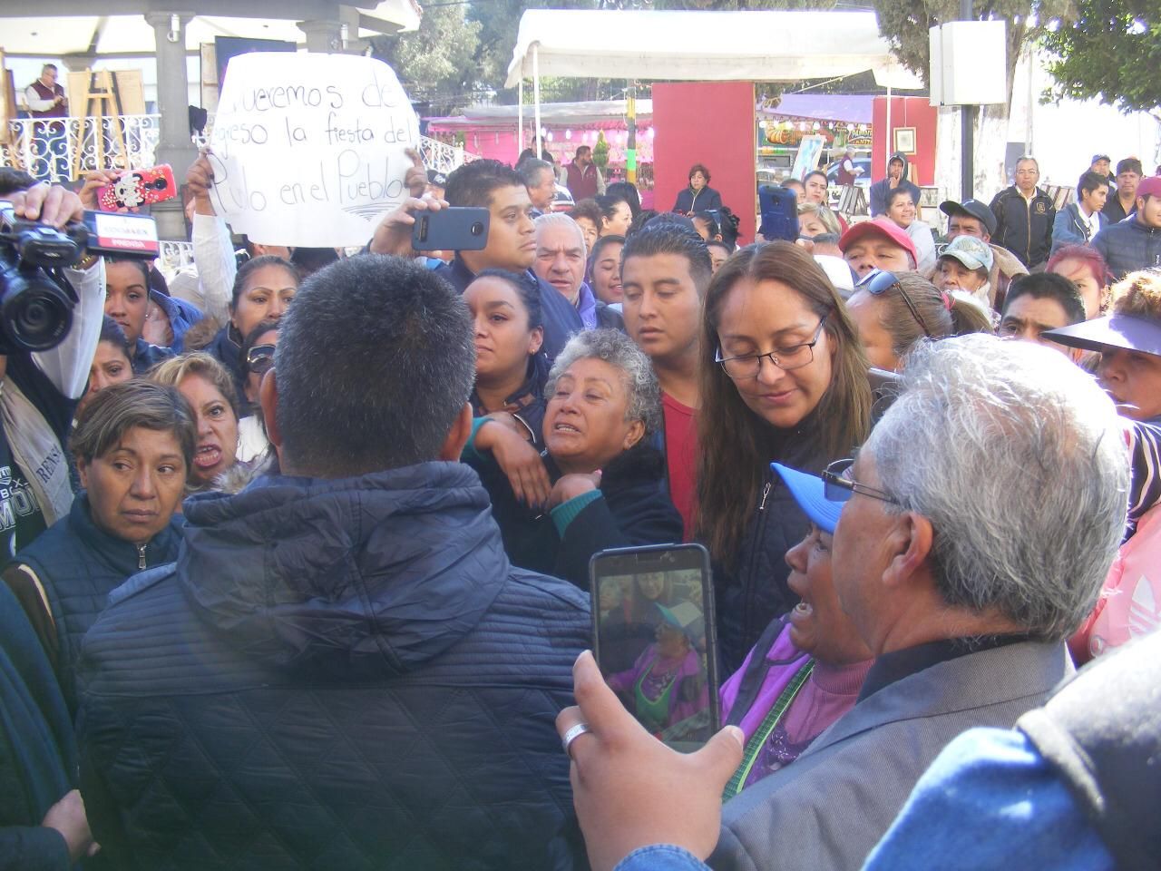 Ex regidora del PRI en Chicoloapan politiza reubicación de feria  