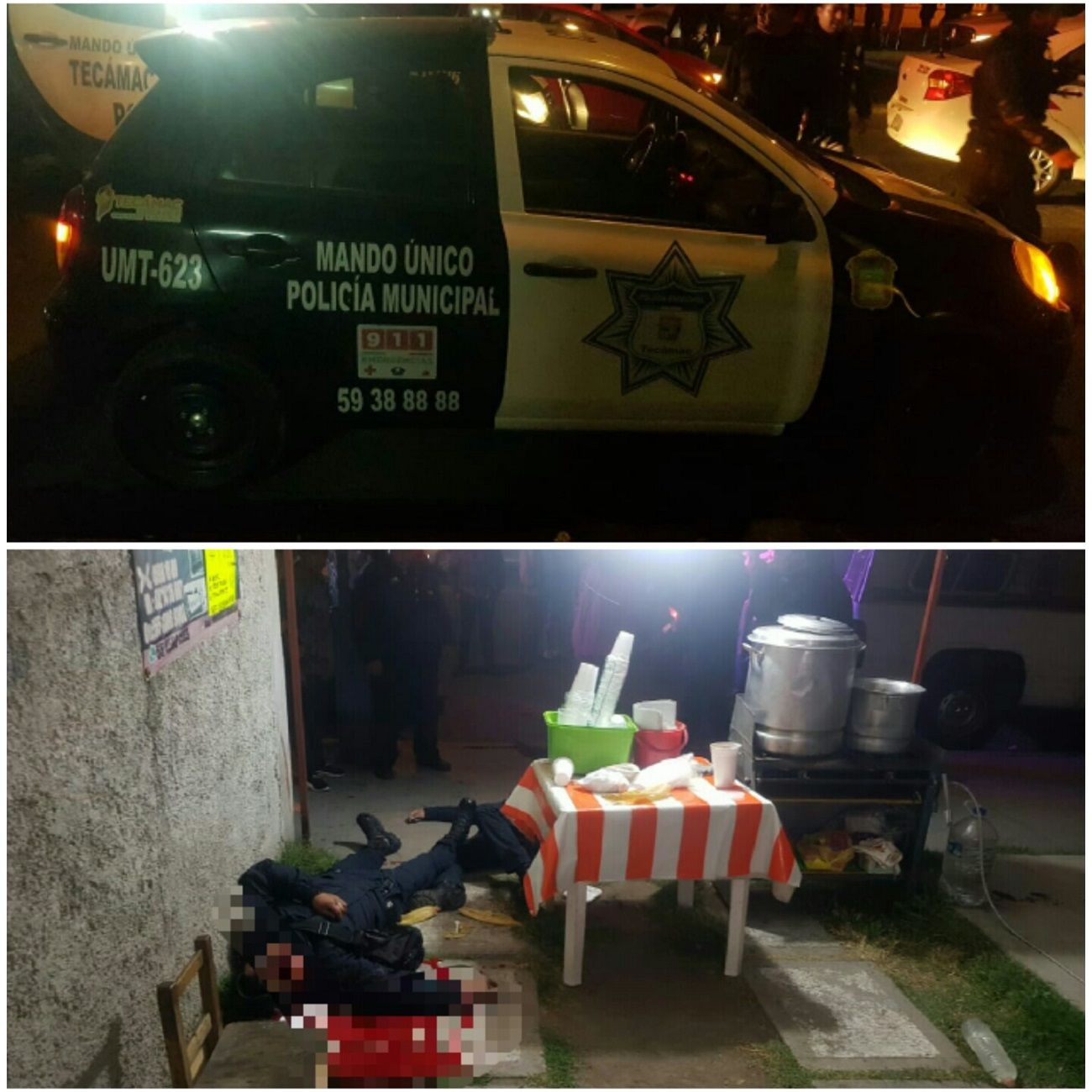 Ejecutan a dos policías municipales en Tecámac 