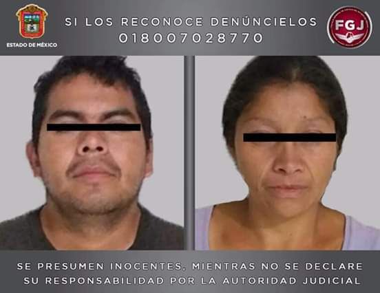 Suman sexto proceso a pareja de feminicidas de Ecatepec