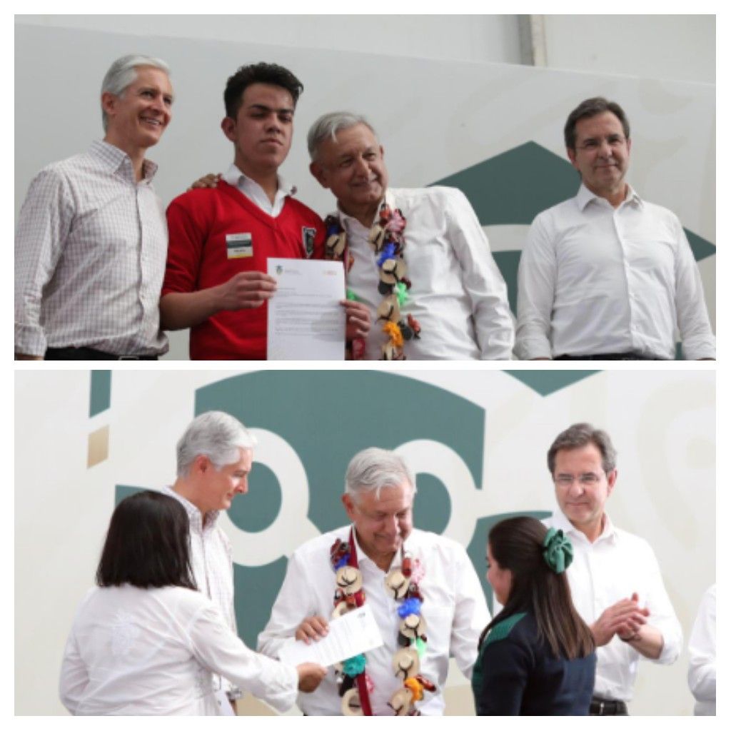 Andrés Manuel López Obrador anuncio la universidad en Luvianos, en edomex.
