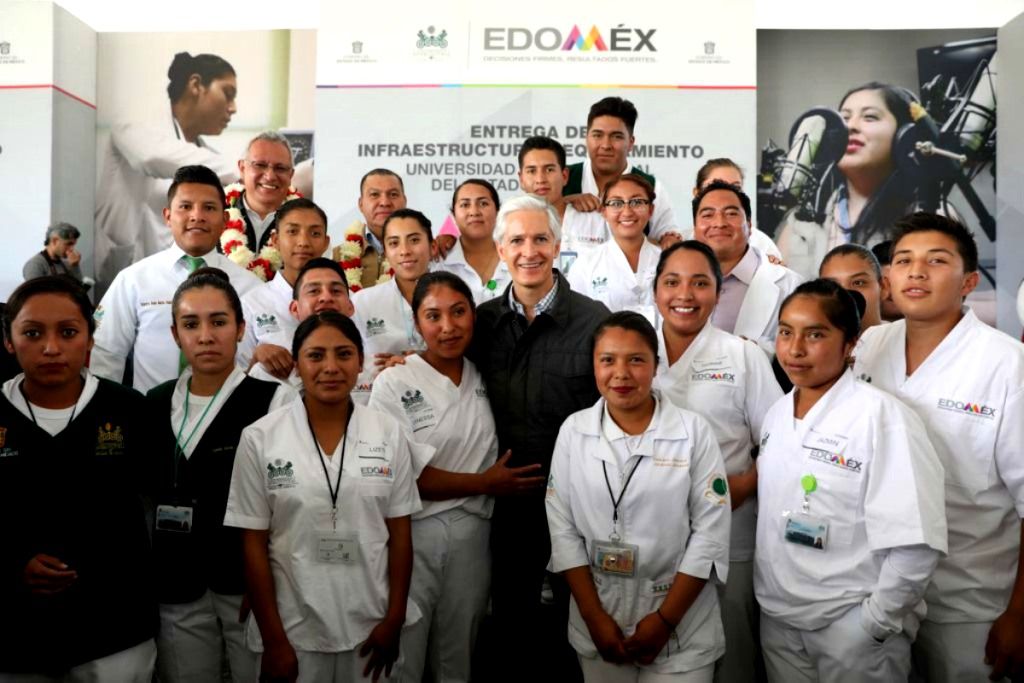Alfredo del Mazo entrega infraestructura y equipamiento para la Universidad Intercultural del Edoméx
